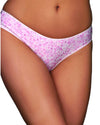 Printed Cotton Bikini Low waist