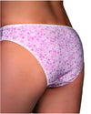 Printed Cotton Bikini Low waist