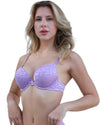 Patterned Push Up Bra