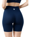 High-Waist Biker Shorts with Sculpting Fit