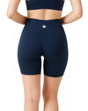 High-Waist Biker Shorts with Sculpting Fit