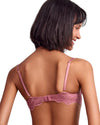 Triple Push-Up Bra with Lace Bands