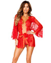 Embroidery robe