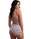Stripped short set