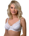 model wearing basic bra