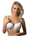 model wearing soft pad bra