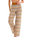 Women's Retro High-Waist Wide-Leg Lounge Pants