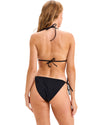 Shell Trim Black Bikini Set