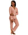 Lace Trim Pajama Set