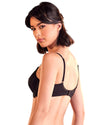 model wearing soft pad bra