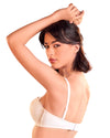 embroidery push up bra