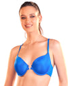model wearing soft pad bra