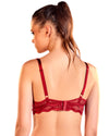 model wearing soft bra