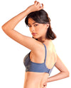 model wearing soft pad bra