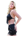 Satin short set