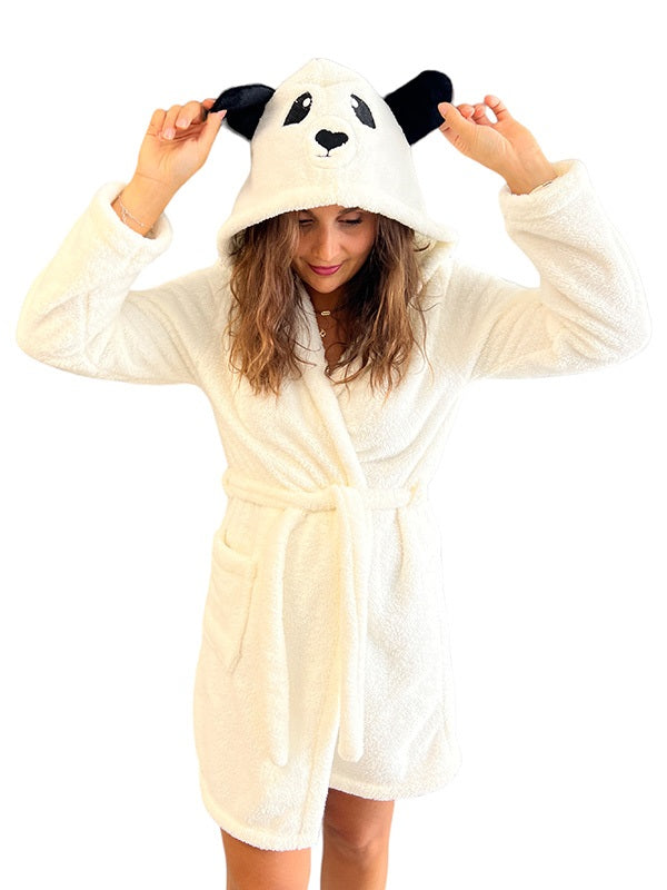 Snuggle in Style cotton Comfort Long Sleeve Robe