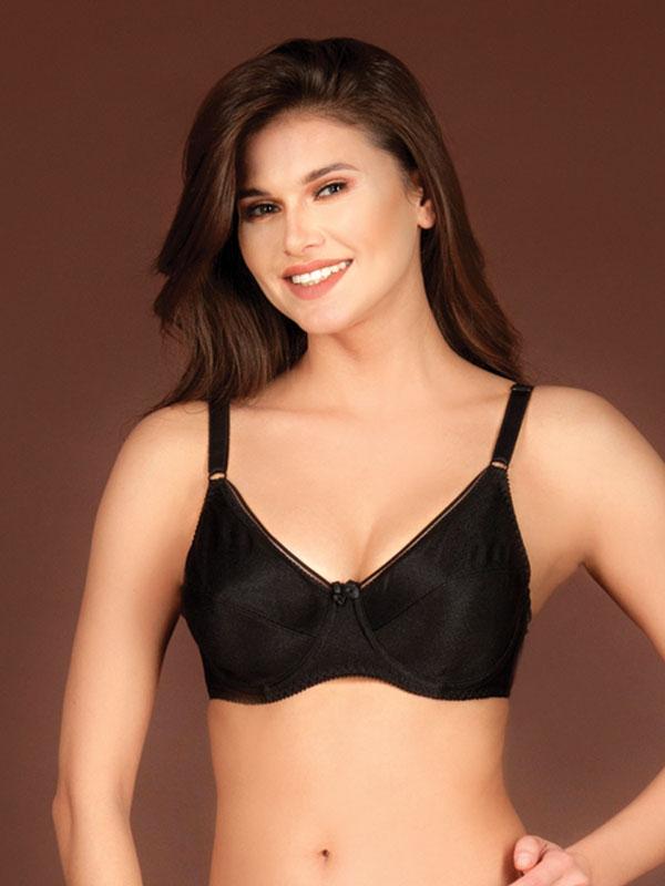 Underwired Bra with Embroidery