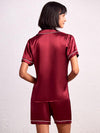 Short Satin Loungewear