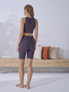 model wearing pajmas set