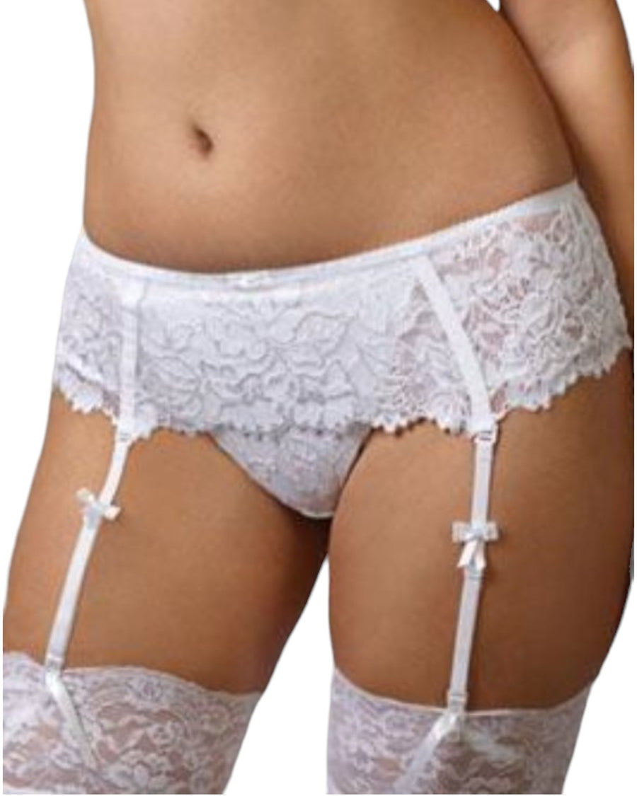 Hipster with Garter Belt