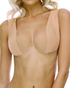 model wearing boob tape nipple cover