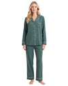 Classic Piped Long Pajama Set