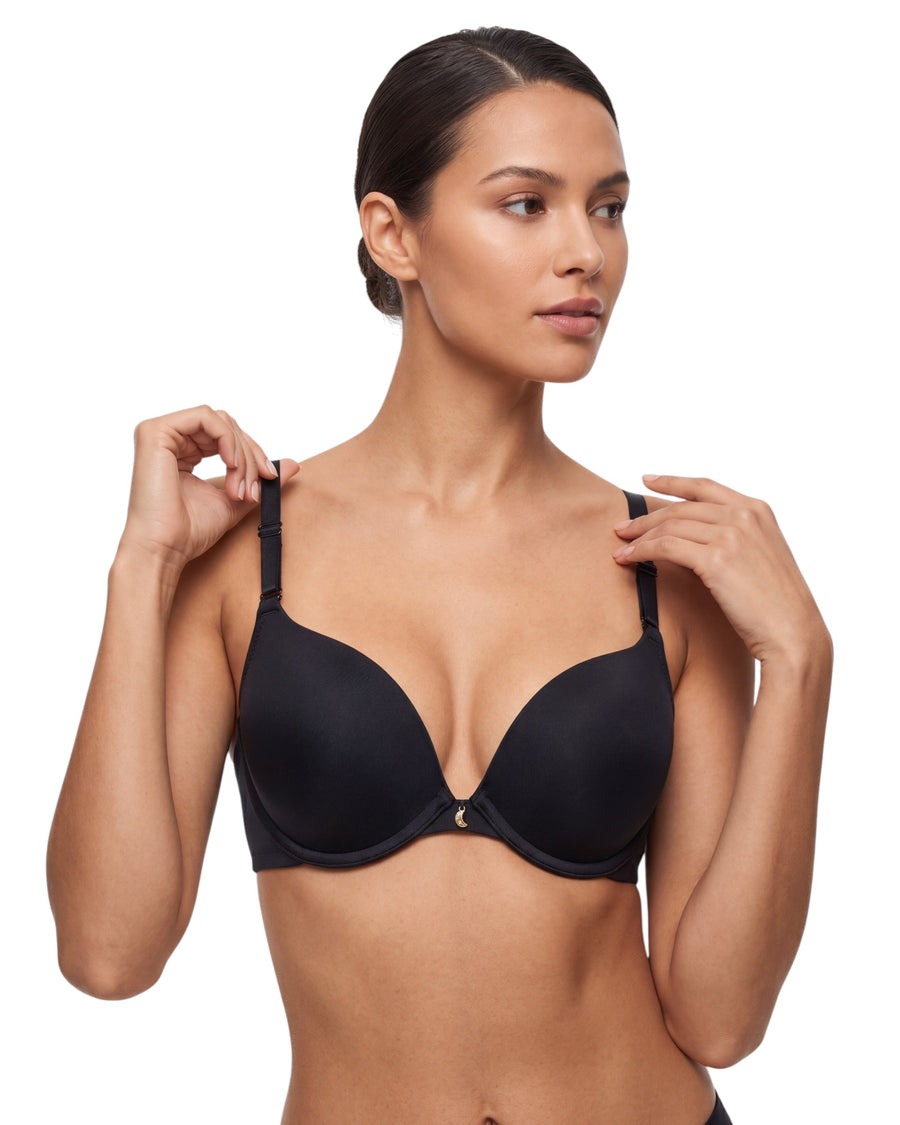 Lightly padded molded cups bra
