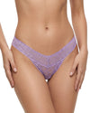 Lace purple underwear 