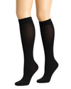 Luna Knee-High Stockings Black