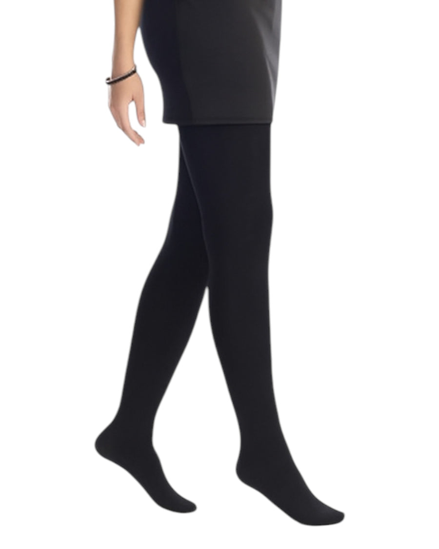 Black Opaque Tights for Everyday Wear - 200Den