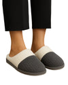 CozyKnit Quilted Plush Slippers