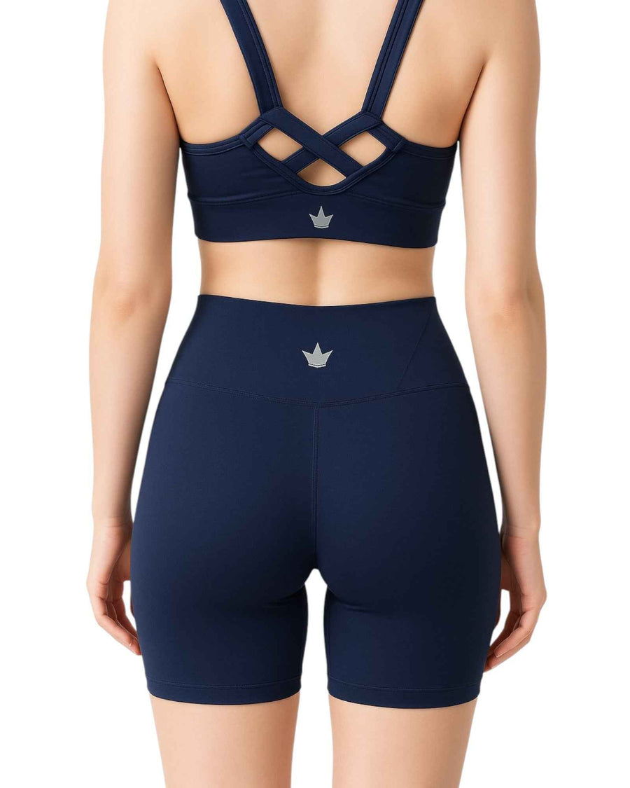 Crisscross Back Sports Bra with Medium Support