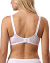 Underwired cotton bra fully covered
