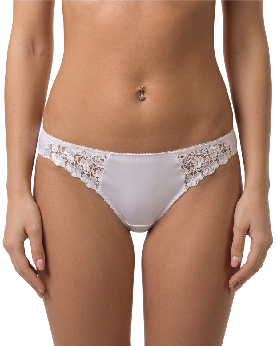 White lace underwear 