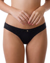 Black lace underwear 