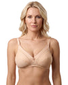 Non wired soft cotton bra 
