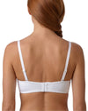 White bra worn by a women