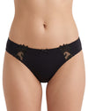 Black lace underwear 