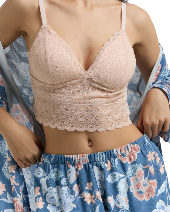 Women's Floral 3-Piece Loungewear Set