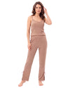 Ribbed 3 Piece Pajama & Robe Set