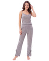 Ribbed 3 Piece Pajama & Robe Set