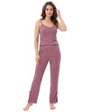 Ribbed 3 Piece Pajama & Robe Set