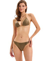 Shimmer Tie Bikini Set

