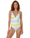 Women’s Pastel Gradient One Piece Swimsuit