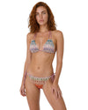 Multicolor Zigzag Bikini Set