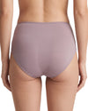 Women's seamless high-waist brief featuring smooth stretch fabric, full front and back coverage, and a no-show design for everyday comfort.
