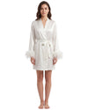 Bridal white robe