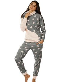  Turtle Neck Winter PJ Set with Matching Panties