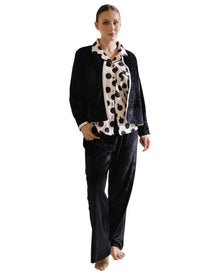  3-Piece Polka Dot Pajama Set