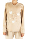 Lovely meow printed sleepwear set 